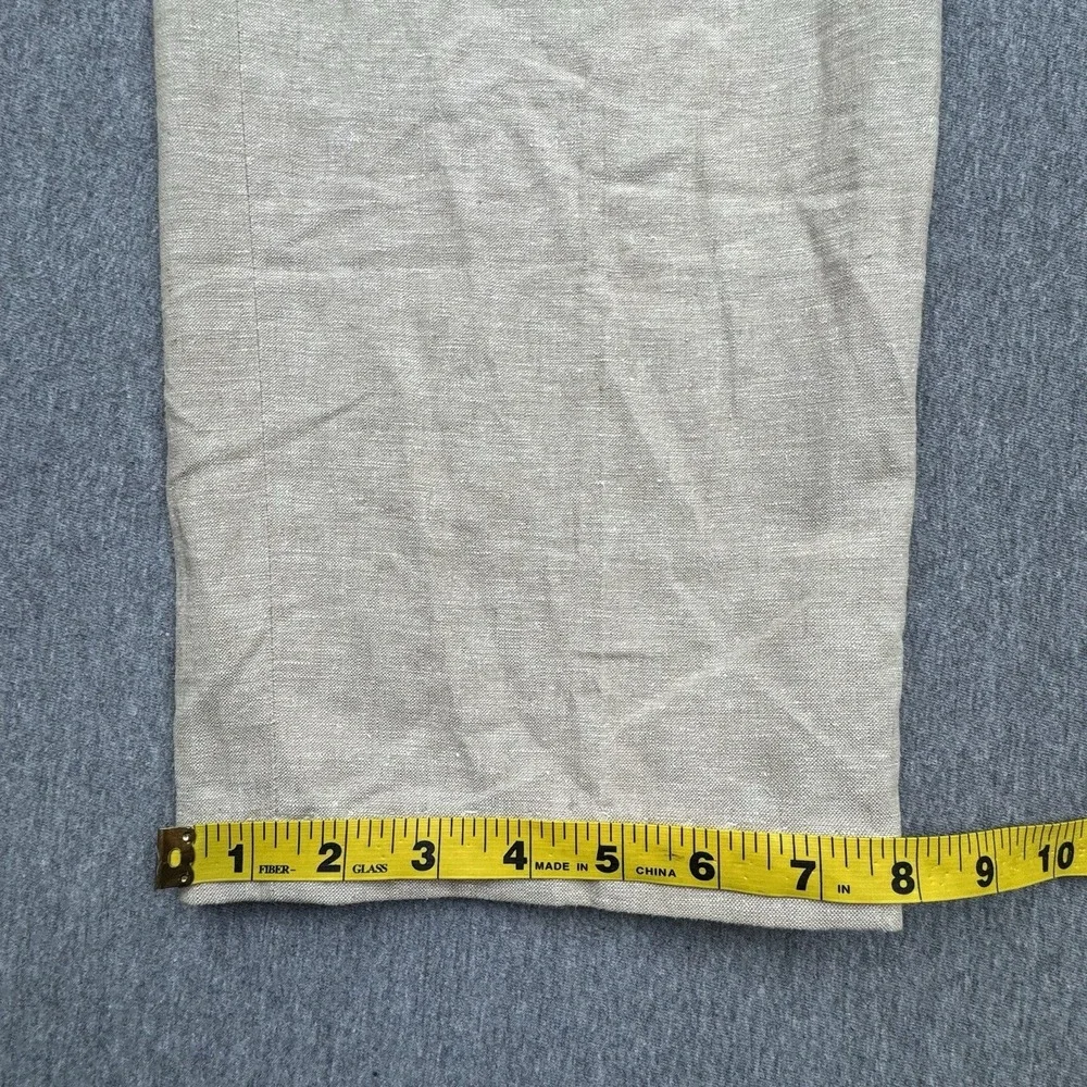JOE Joseph Abboud Pants‎ Linen Blend Beach Wedding Men's Sz 44x30 Beige